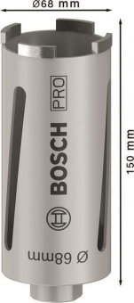 Bosch Diamanttrockenbohrkrone 2608587322 