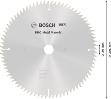 Bosch Spezial-Alu-Sägeblatt   2608640452 