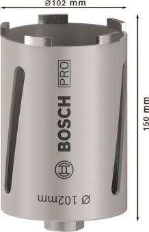 Bosch Diamanttrockenbohrkrone 2608587327 