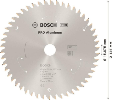 Bosch 2608837753 CSB      CSB AL 136 T50 