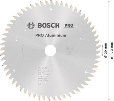 Bosch 2608837759 CSB      CSB AL 173 T60 