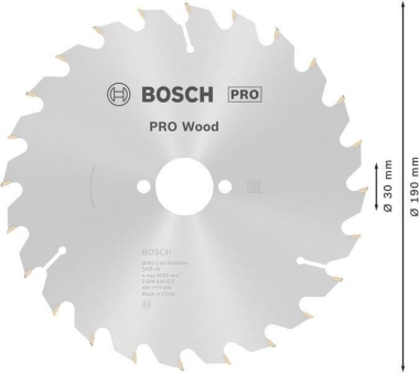 Bosch Kreissägeblatt Optiline 2608640615 