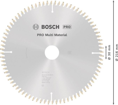 Bosch Kreissägeblatt Multi    2608640447 