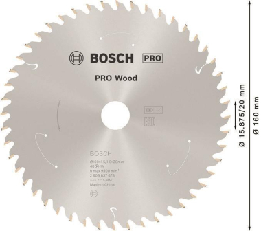 Bosch 2608837678 CSB      KREISSÄGEBLATT 