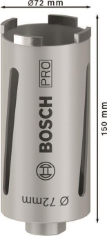 Bosch Diamanttrockenbohrkrone 2608587323 