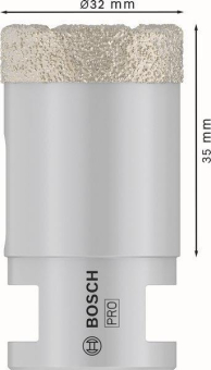 Bosch 2608587120         DRY SPEED DIA-T 