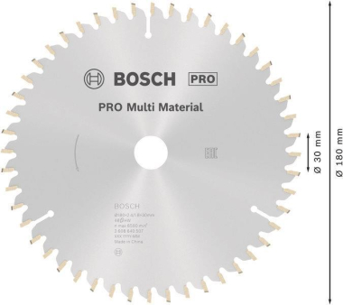 Bosch Kreissägeblatt Multi    2608640507 