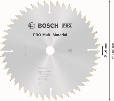 Bosch Kreissägeblatt Multi    2608640815 