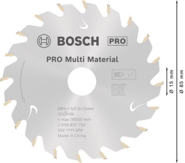 Bosch 2608837752 CSB      KREISSÄGEBLATT 