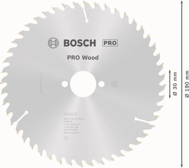 Bosch Kreissägeblatt Optiline 2608641186 