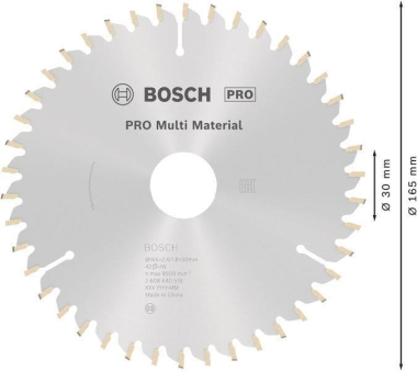 Bosch KSB 165X30 42TR/F MULTI 2608640519 