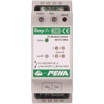 PEHA Schalten 4 Kanal      D 454 FU-2REG 