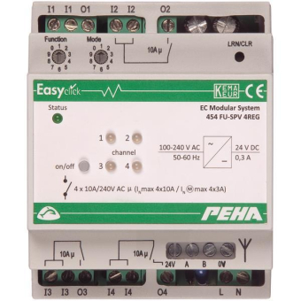 PEHA EnOcean Easyclick D 454 FU-SPV 4REG 