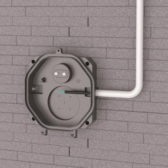 DOTLUX Wandleuchte DROP IP66 5231-0FW100 