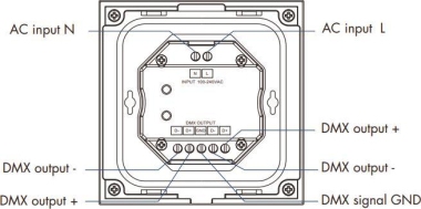DOTLUX 4ZonenTouchpanel           5276-1 