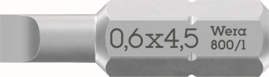 Wera Schlitz-Bits 800/1 KZ   05072055001 
