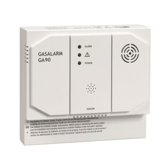 INDEX Gasmelder, 12 V DC, warnt GA 90-12 