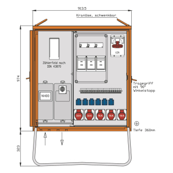 Walther Anschlussverteiler     WAV0251R1 