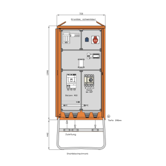 Walther Verteilerschrank 277kVA WV0740R1 