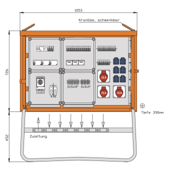 Walther Beleuchtungsverteiler WV0263BER1 