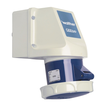 Walther Wandsteckdose 16A 5P 230V 119509 