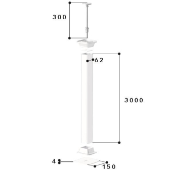 GGK 18675    MBRA 62x62/45 SOLO-DAS 3000 