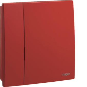 Hager BEKA Funk-Innensirene rot  RFS100D 