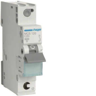 Hager Leitungsschutzschalter      MCS120 