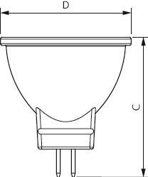 PHIL CorePro LEDspot 2,3-20W/827 