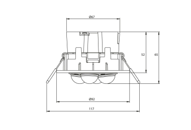 OPPLE Smart BLE2 PIR-Sensor 821006002000 