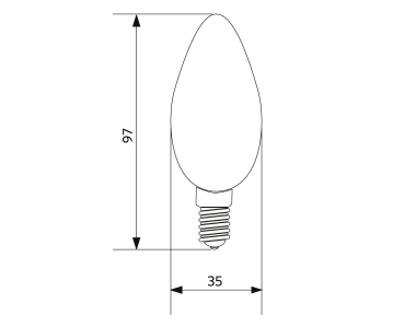 OPPLE Filament 4,5-40W/827  500011000200 