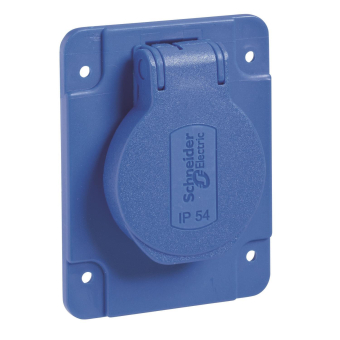 Schneider Schukosteckdose blau    PKS61B 