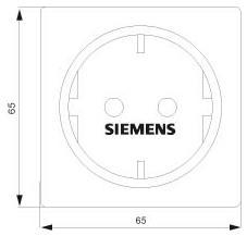 Siemens DELTA profil Schuko-     5UB1403 