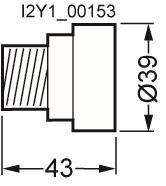 Siemens 5SH122 DIAZED-Schraubkappe DII 