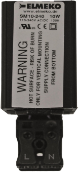 Elmeko Schaltschrankheizung SM 10 10W 