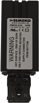 Elmeko Schaltschrankheizung SM 20 20W 