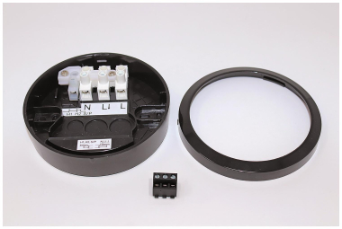 Theben AP-Rahmen Surface box LUXA 103 BK 