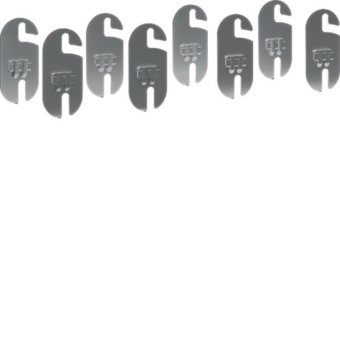 Hager 8xTrennwandaufnahme       FWKPZ001 
