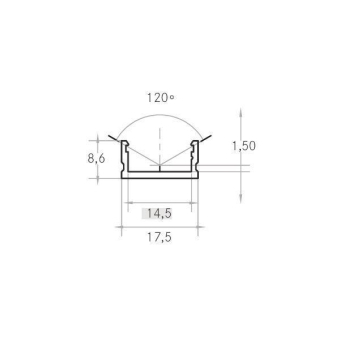 BRUM Alu-Profil 53604080,       73604080 