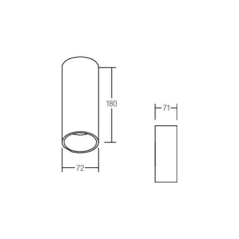 BRUM Außenleuchte Up+Down IP54  60017183 