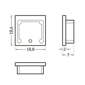 Brumberg Endkappen-Set zu       53089080 