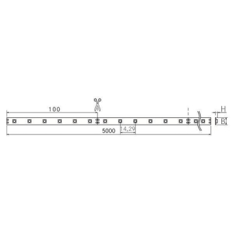 BRUM Komplett-Set Strip 24V 24W 15291003 