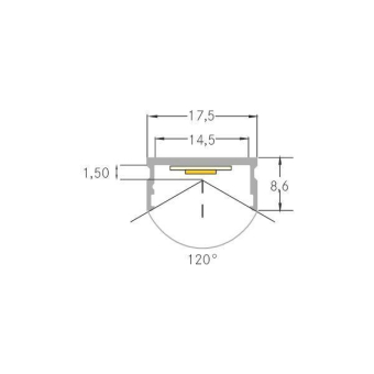 BRUM LED-Anbauprofil            53604080 