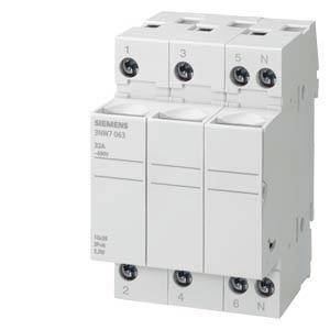 Siemens 3NW7033 Einbausicherungssockel 