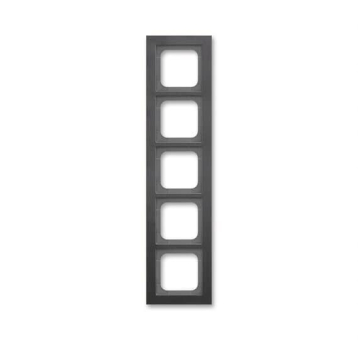 BJ Abdeckrahmen schwarz matt    1725-275 