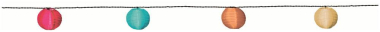S&H LED-Solar Lichterkette Ball    88757 