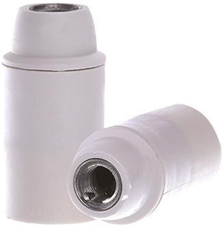 SUH Fassung E14 ISO, glatt, weiß,  88319 