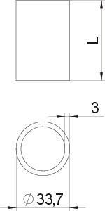 OBO DHI 050 Distanzhülse f.isolierte 