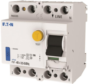 Eaton FI-Schalter, 40A, 4p,       300979 