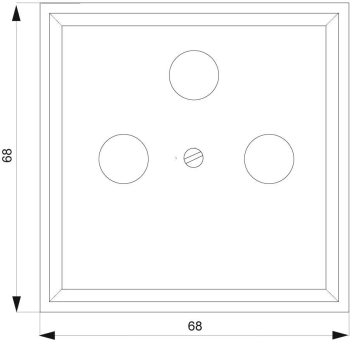 Siemens 5TG1338 DELTA style Antennen- 